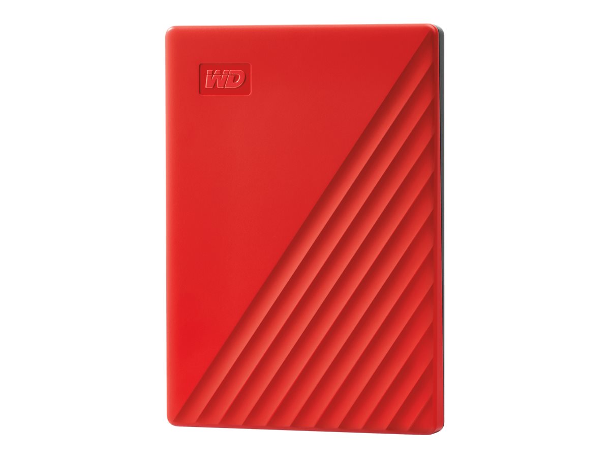 Išorinis kietasis diskas Western Digital My Passport 2TB USB 3.2 raudonas