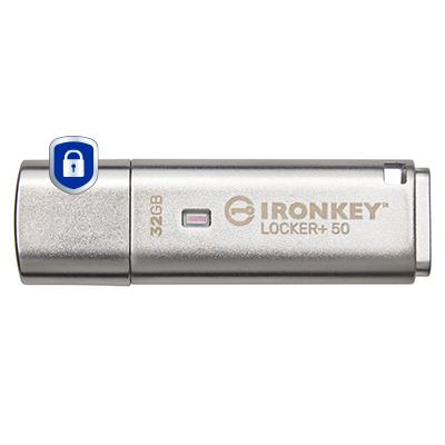 Kingston IronKey LP50 USB3.2 32GB atmintinė