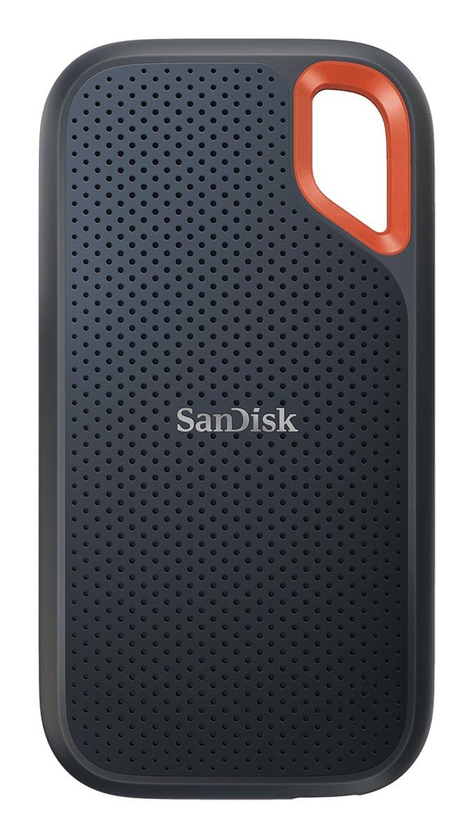 SANDISK Внешний SSD Extreme 2TB чтение 1050 MB/s запись 1000 MB/s SDSSDE61-2T00-G25