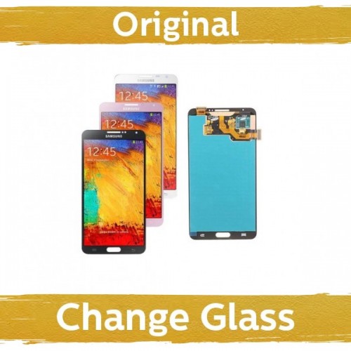LCD Display Compatible With Samsung N9005 Note 3 Black (Refurbished: China)