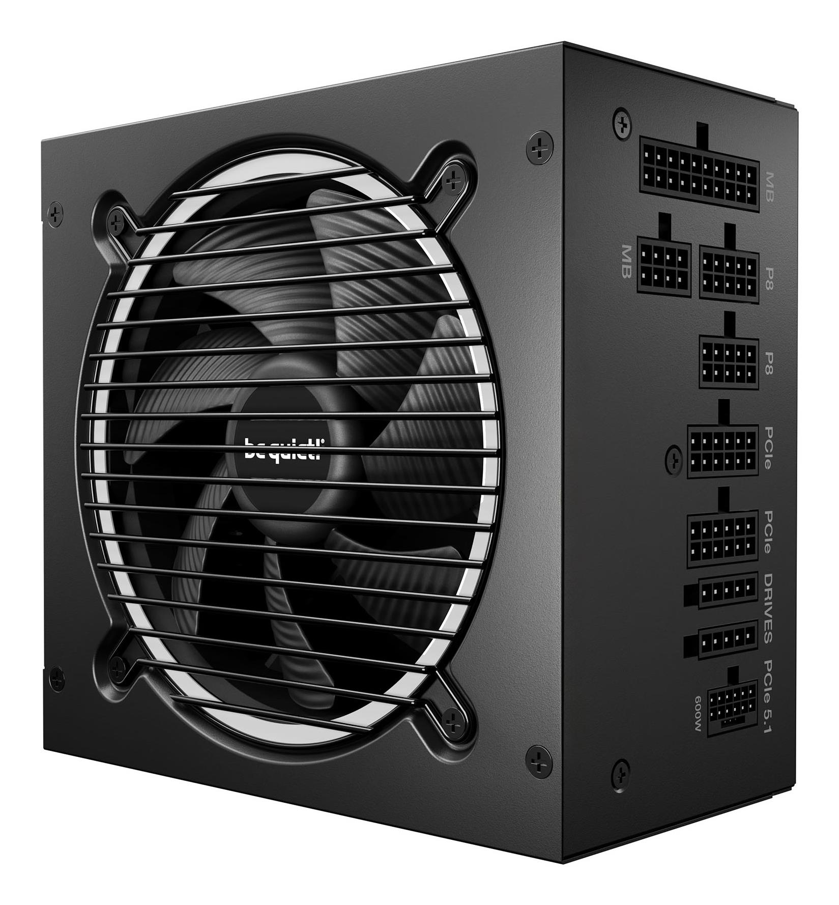 be quiet! Pure Power 13 PSU 850W peak 900W 80 Plus Gold active PFC MTBF 100000h BP027EU