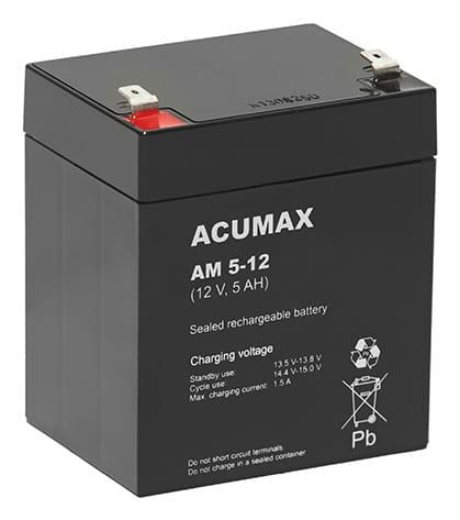 Acumax EMU 12V 5Ah VRLA Battery AM5-12T2