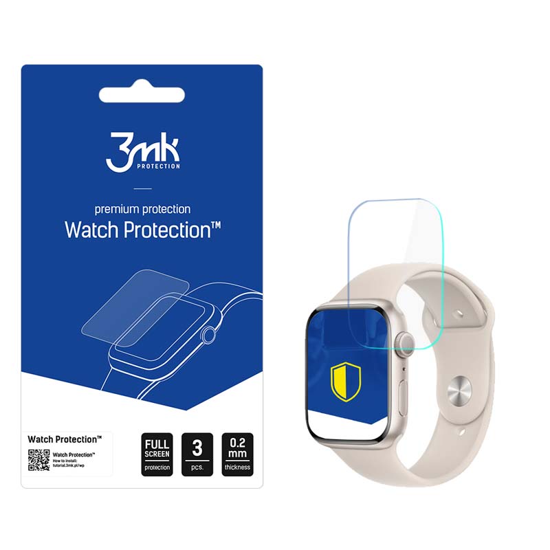 3mk Watch Protection ARC+ - защитная пленка Apple Watch 8 45mm (3 шт.)