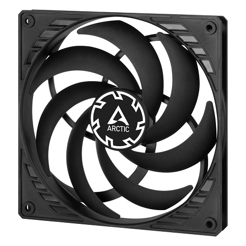 ARCTIC P14 SLIM PWM PST ventiliatorius, 4-pin, 140mm, juodas