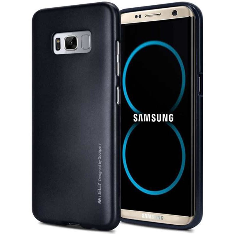 Чехол Mercury I-Jelly для Samsung Galaxy S8+, чёрный