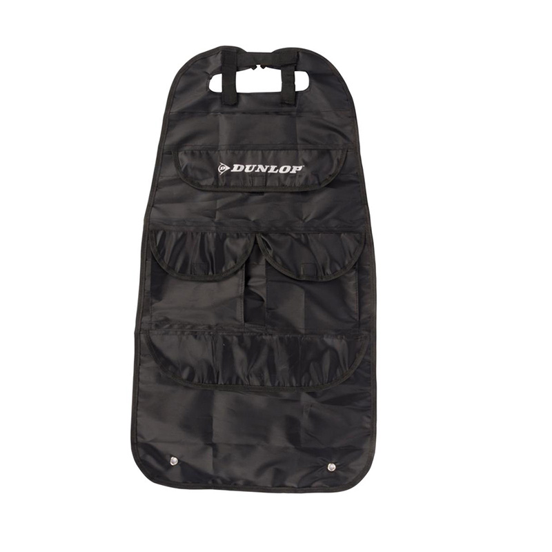 Dunlop protective car-seat-back organiser, black