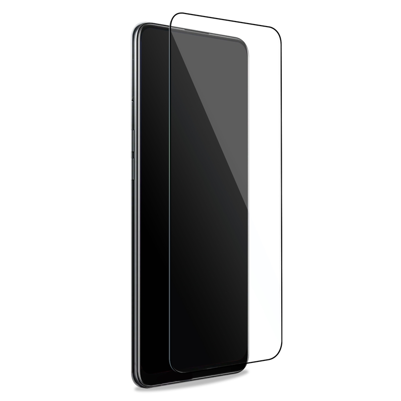 Защитное стекло Puro Frame для Xiaomi Mi 11 Lite, с чёрной рамкой