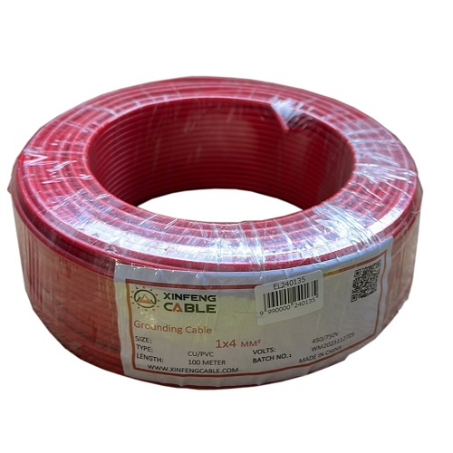 Grounding Cable, copper, 4 mm2, 100m