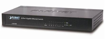 8-портовый гигабитный коммутатор Ethernet