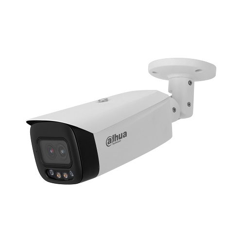 Dahua IPC-HFW5449T1-ASE-D2 4 MP Dual-Sensor Full-Color WizMind cilindrinė IP kamera, 2,8 mm