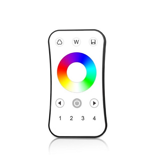 „Skydance“ R8 2,4 GHz RF nuotolinio valdymo pultas RGB/RGBW LED apšvietimui, 4 zonos