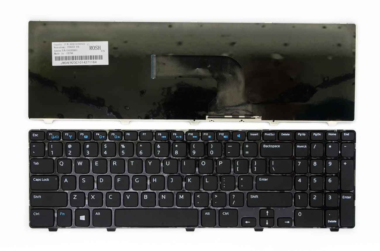 Keyboard Dell Inspiron 15 3521, 3537; 15R 5537, 5521; Vostro 2521, V2521