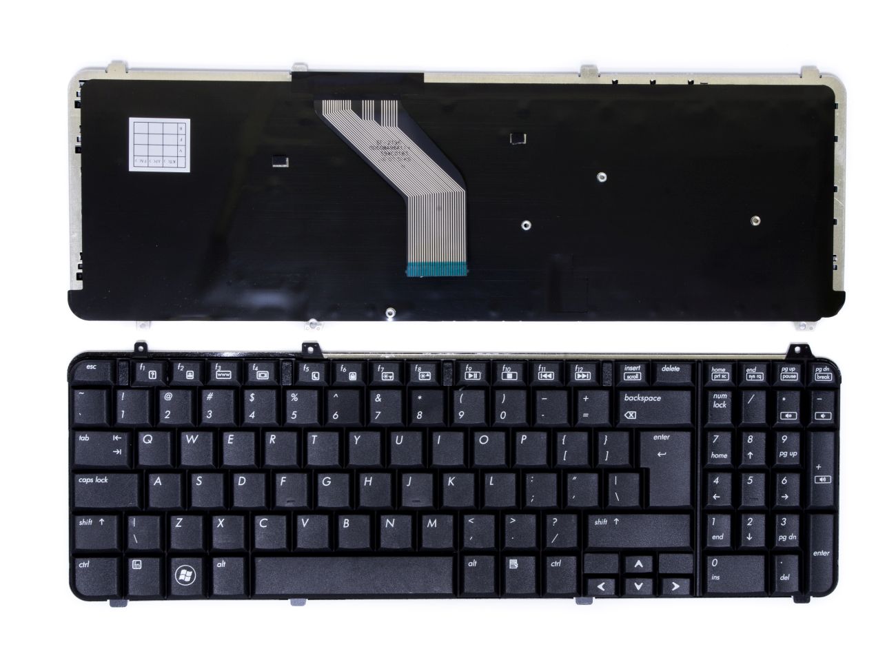 Keyboard HP Pavilion DV6-1000, DV6-1100, DV6-1200, DV6-1300, DV6-2000, DV6-2100, UK