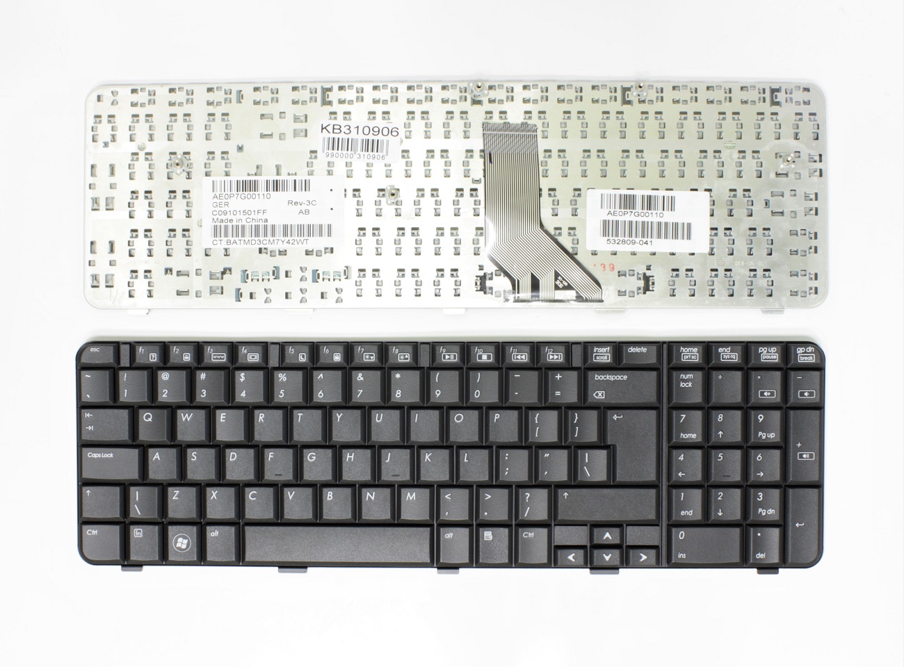 Keyboard HP Compaq CQ71 G71