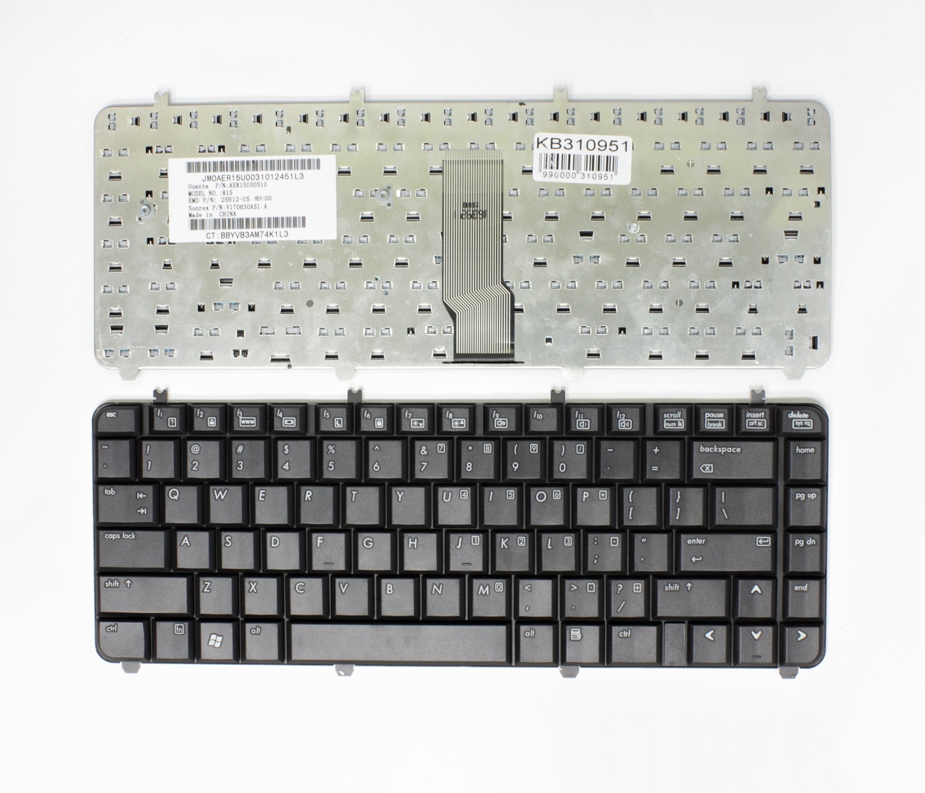 Keyboard HP Pavilion DV5, DV5T, DV5Z, DV5-1000, DV5-1100, DV5-1200, DV5-1300