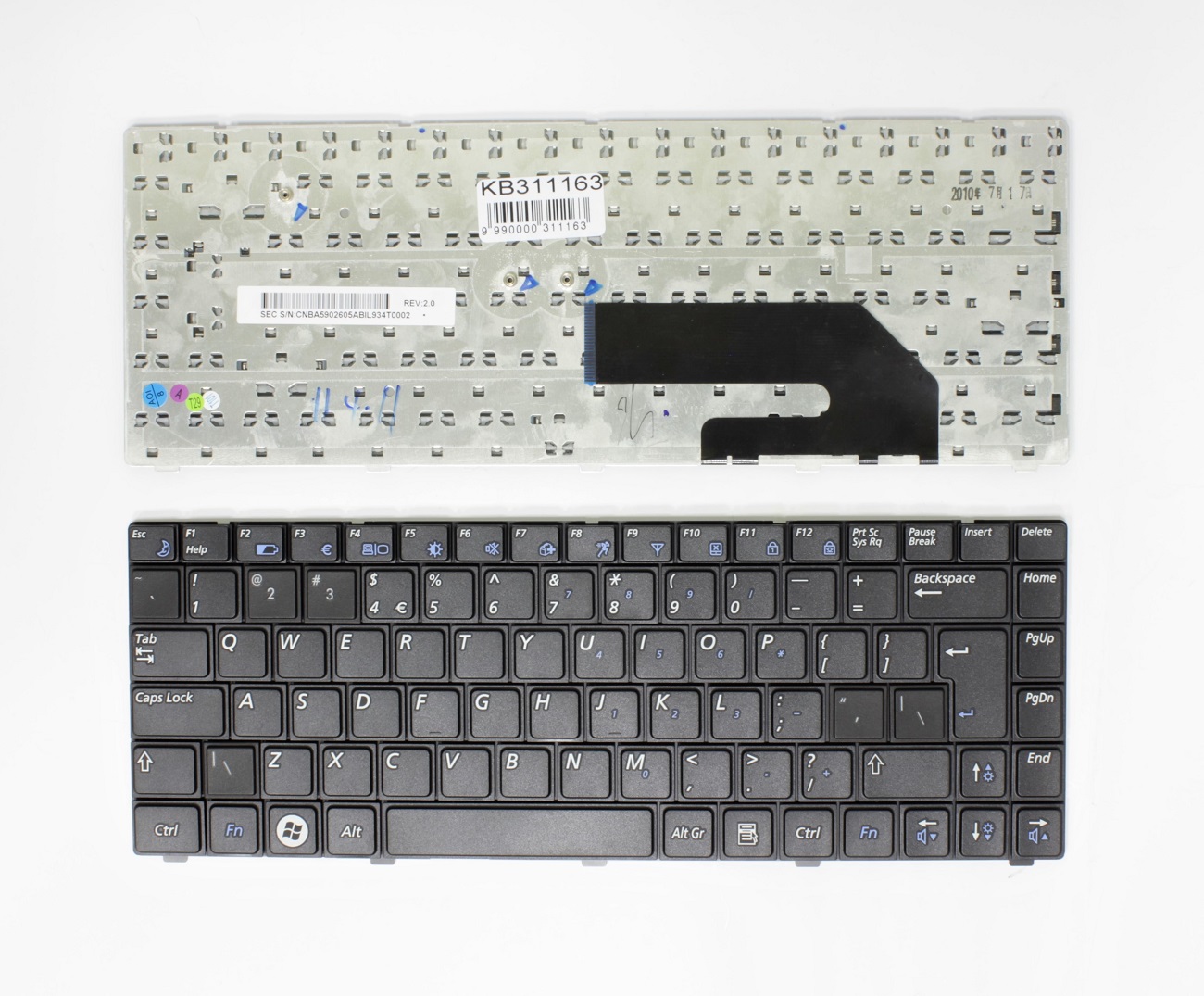 Keyboard Samsung X420 NP-X420, X418 NP-X418, UK
