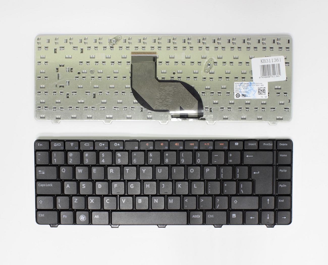 Keyboard Dell Inspiron 14R, 14V, N3010, N4010, N4020, N4030, N5030, M5030, UK