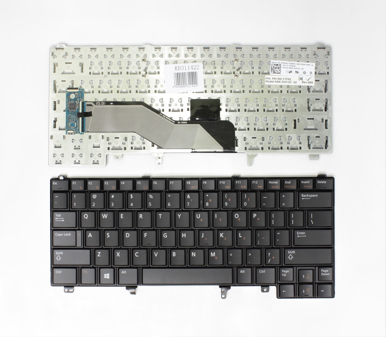 Klaviatūra DELL Latitude: E6220, E6420