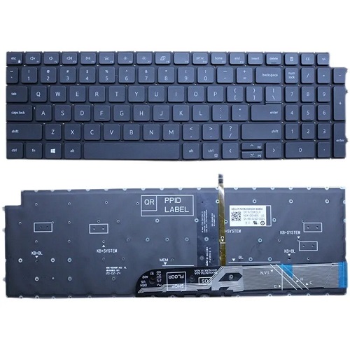 Keyboard Dell Vostro 15 3510 3515 3520 3525, with backlight