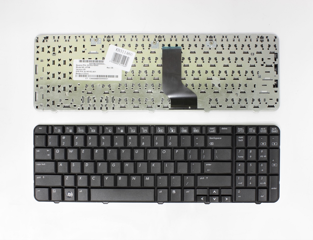 Keyboard HP Compaq Presario CQ60, CQ60Z, G60, G60T