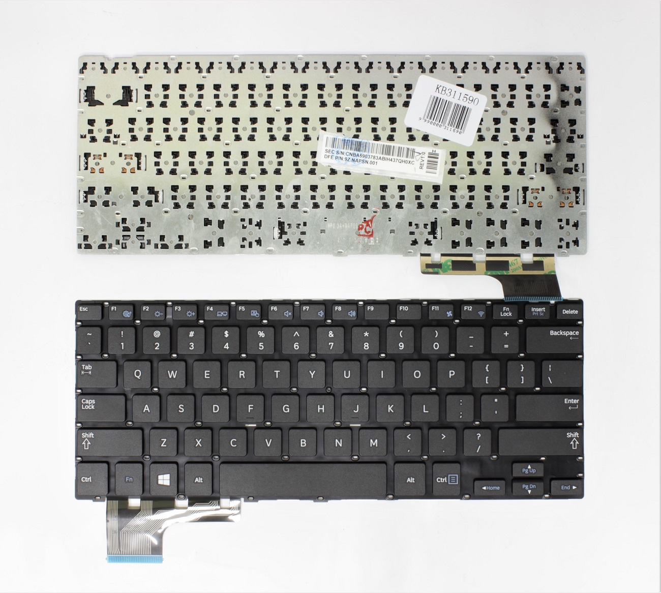 Keyboard Samsung 905S3G, NP905S3G, 910S3G, NP910S3G, 915S3G, NP915S3G