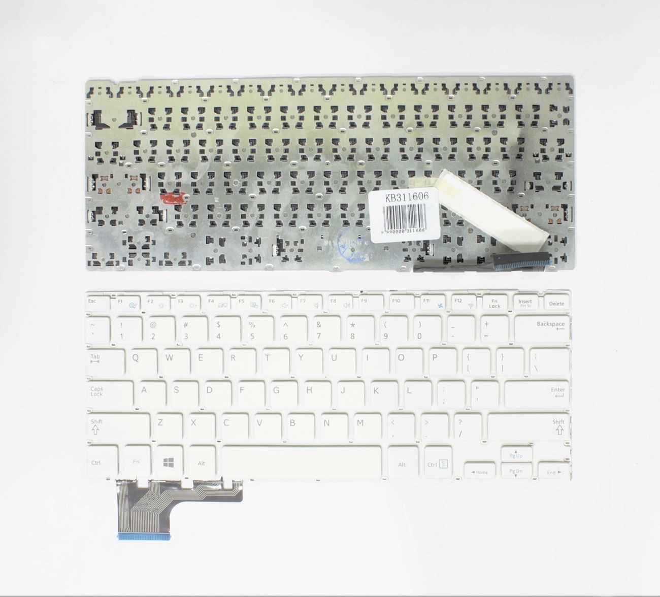 Keyboard Samsung NP905S3G NP910S3G NP915S3G, white