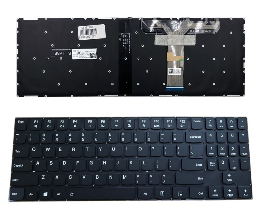 Keyboard Lenovo Legion Y520 with red backlight