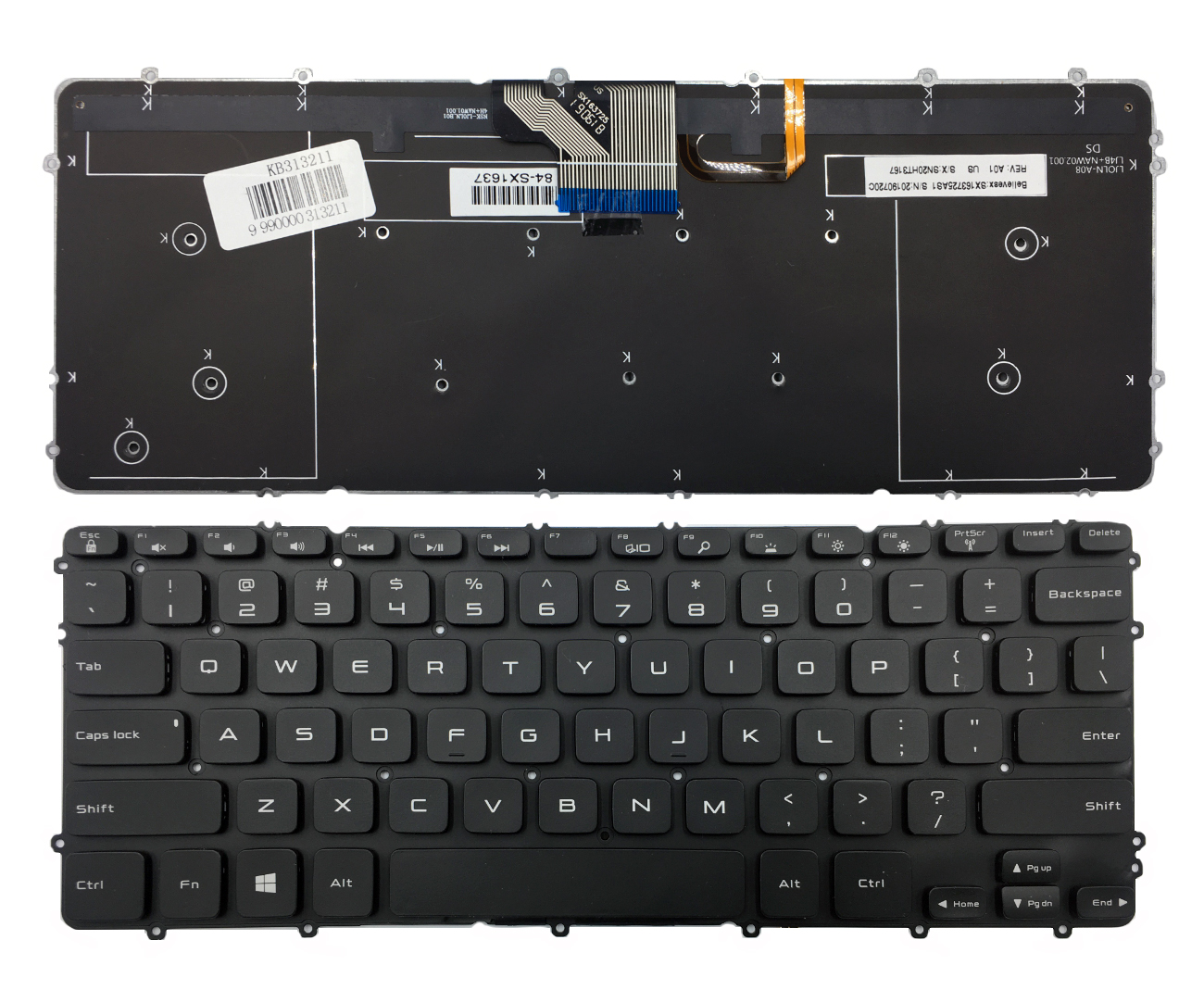 Клавиатура DELL Precision M3800, XPS 15 9530 с подсветкой