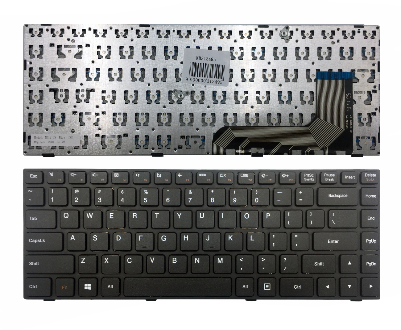 Клавиатура LENOVO IdeaPad 100, 100-14IBD, 100-14IBY