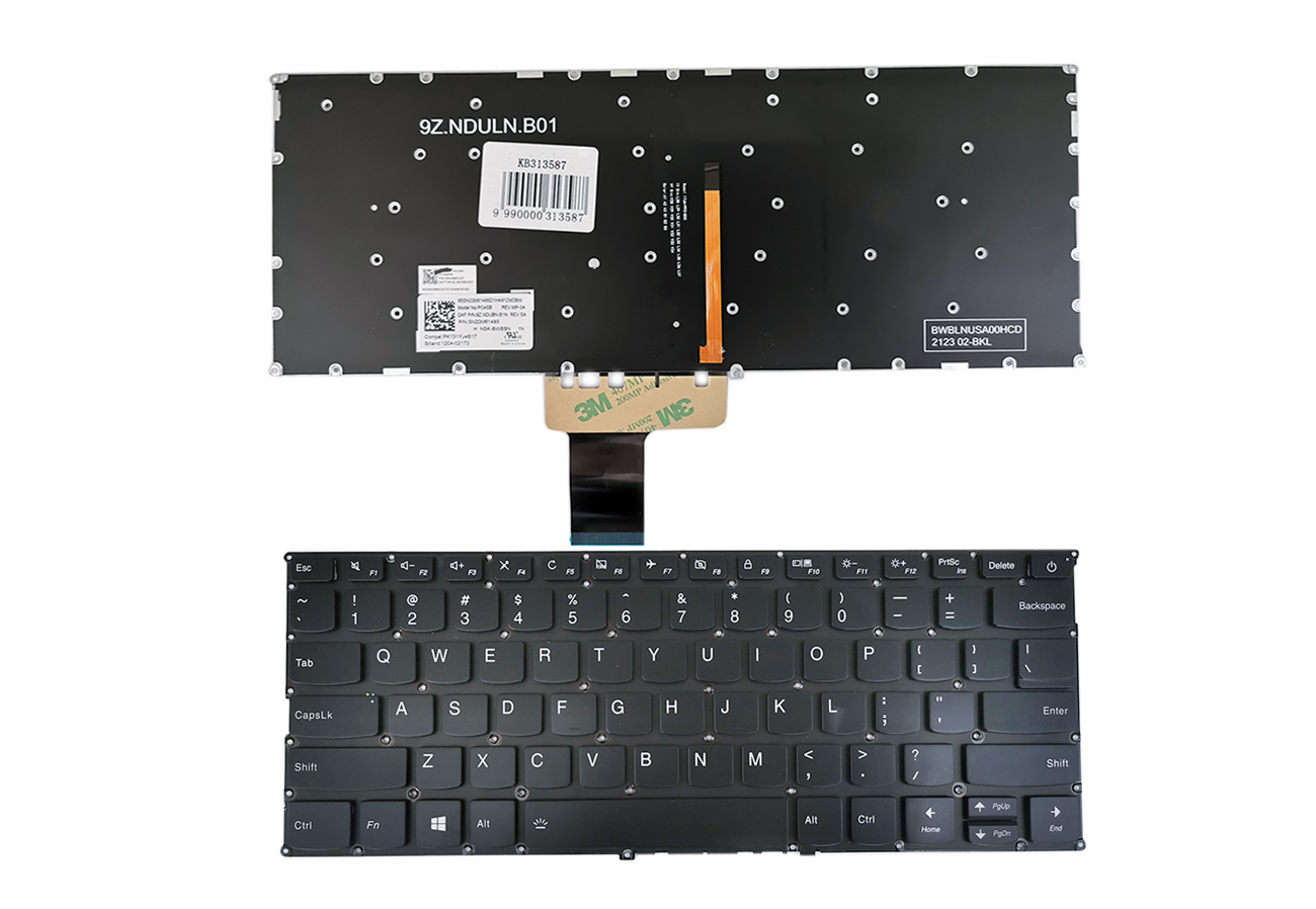 Клавиатура LENOVO IdeaPad 720S-13, 720S-13IKB, US, с подсветкой