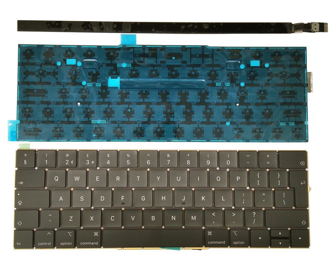 Клавиатура Apple MacBook Pro 13" A1706; MacBook Pro 15" A1707 Touch Bar, UK