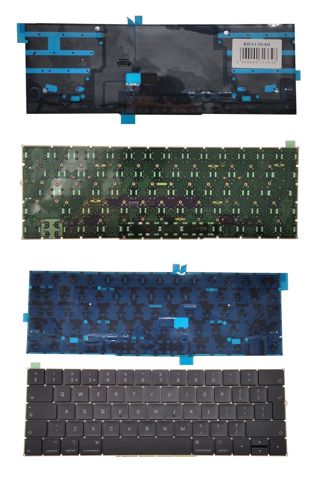 Клавиатура Apple Macbook Pro 13" 15" 2018 A1989 A1990, UK