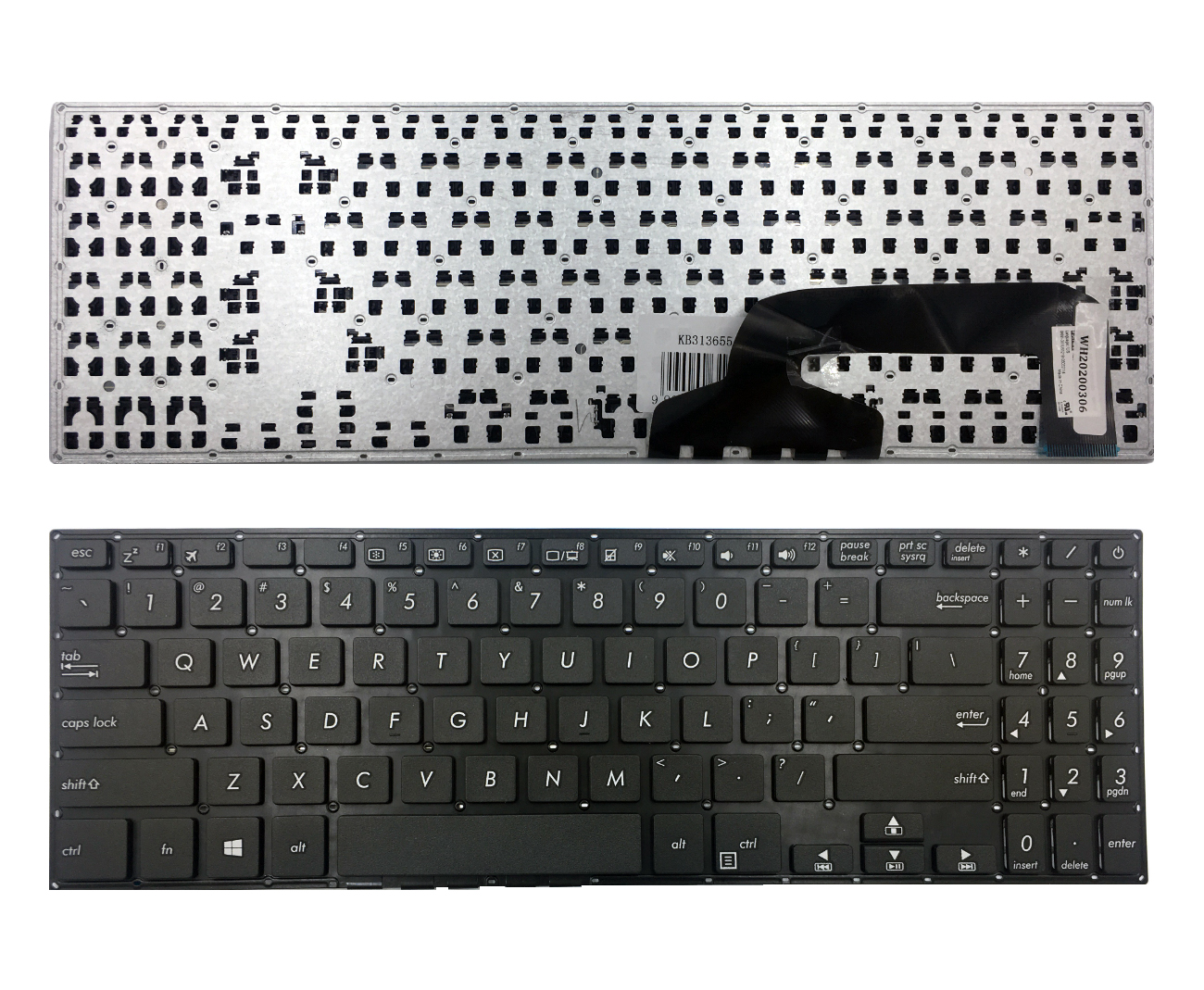 Клавиатура ASUS X507, X570, A570, X570ZD, YX570ZD
