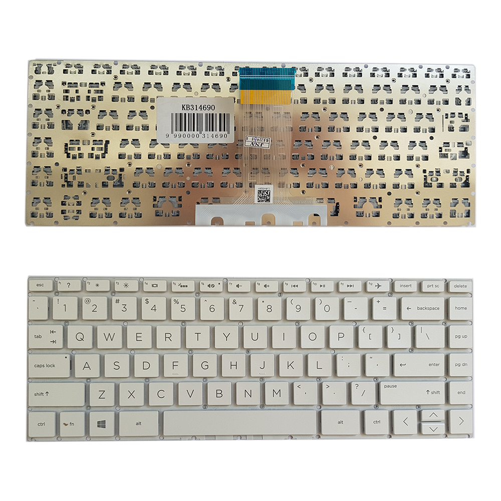 Keyboard HP Stream 14-DS, White, US
