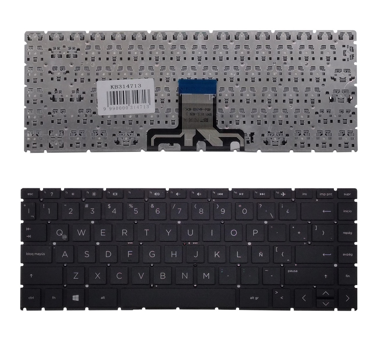 Keyboard HP 240 G8, without Frame, US