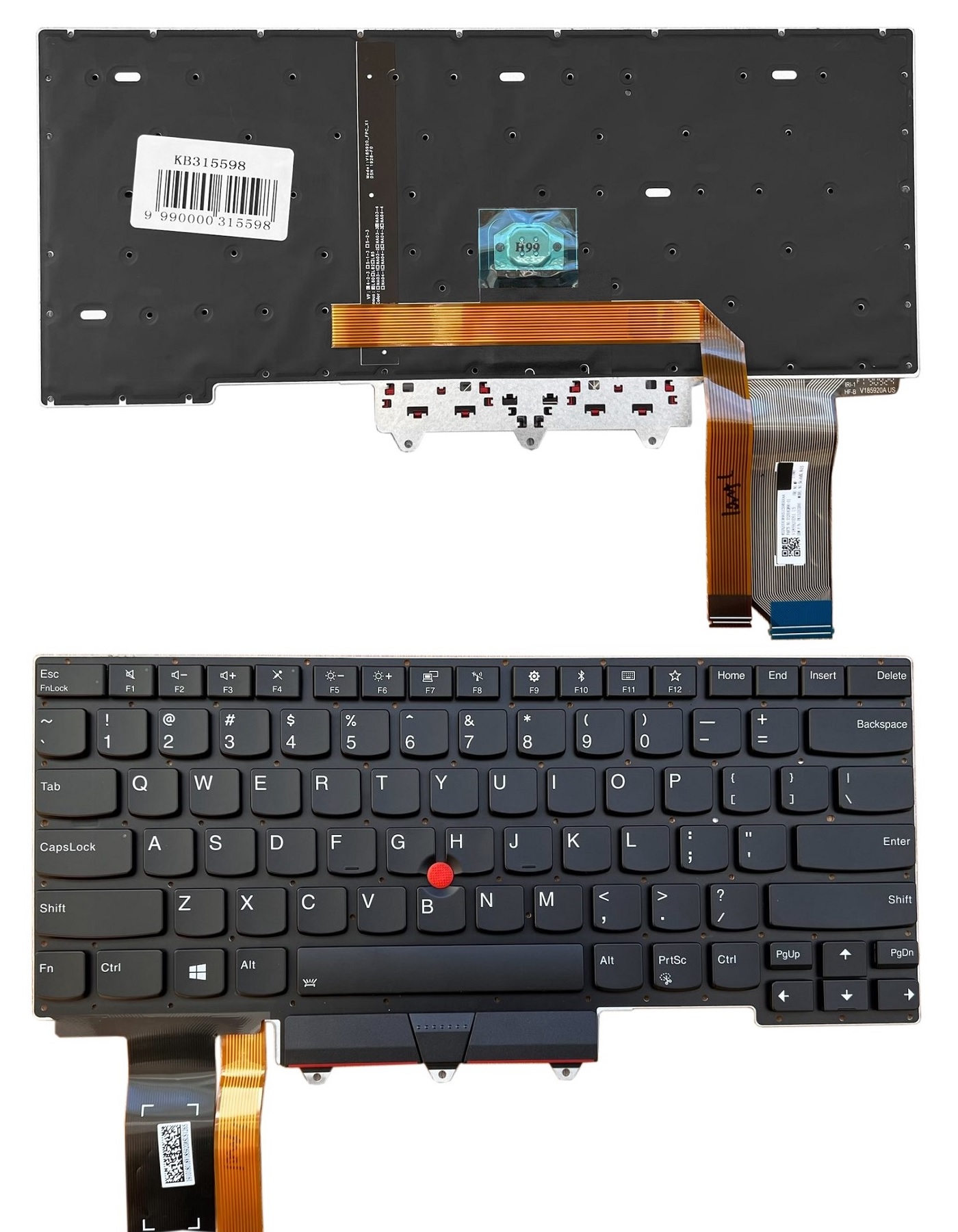 Keyboard LENOVO ThinkPad E14, with Trackpoint, with Backlight, US