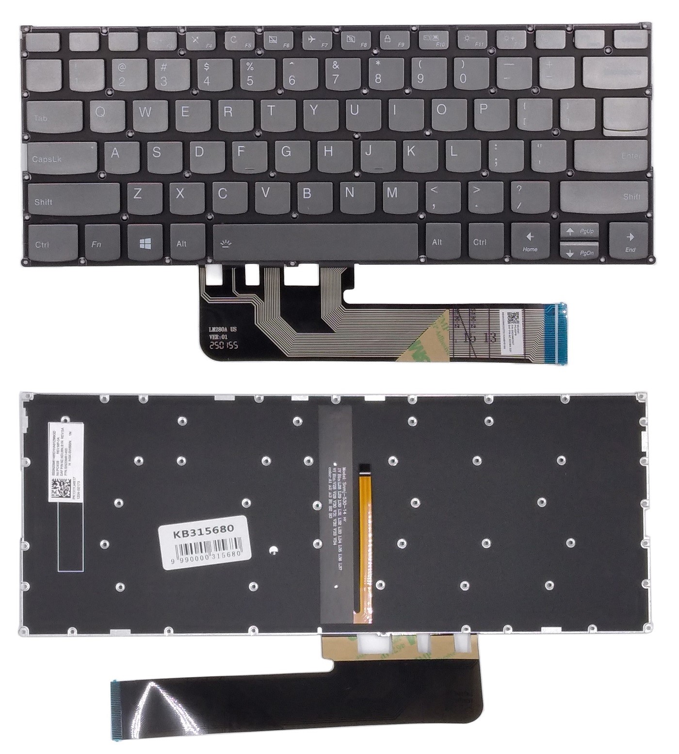 Keyboard LENOVO C340-14IWL, with Backlight
