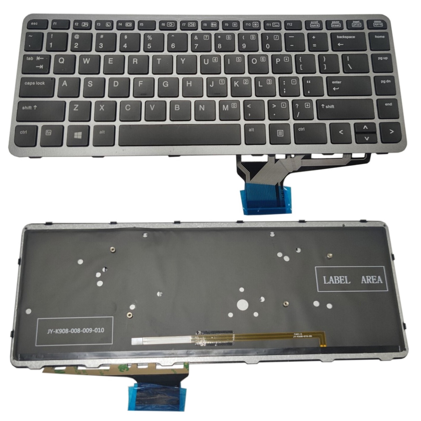 Keyboard HP Folio 1040, without Backlight