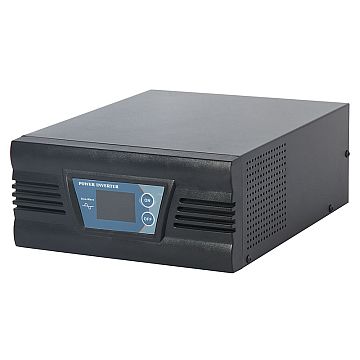 Grynosios sinusoidės inverteris su įkrovikliu ir UPS, 300 W, 12 V, 25 A, LCD