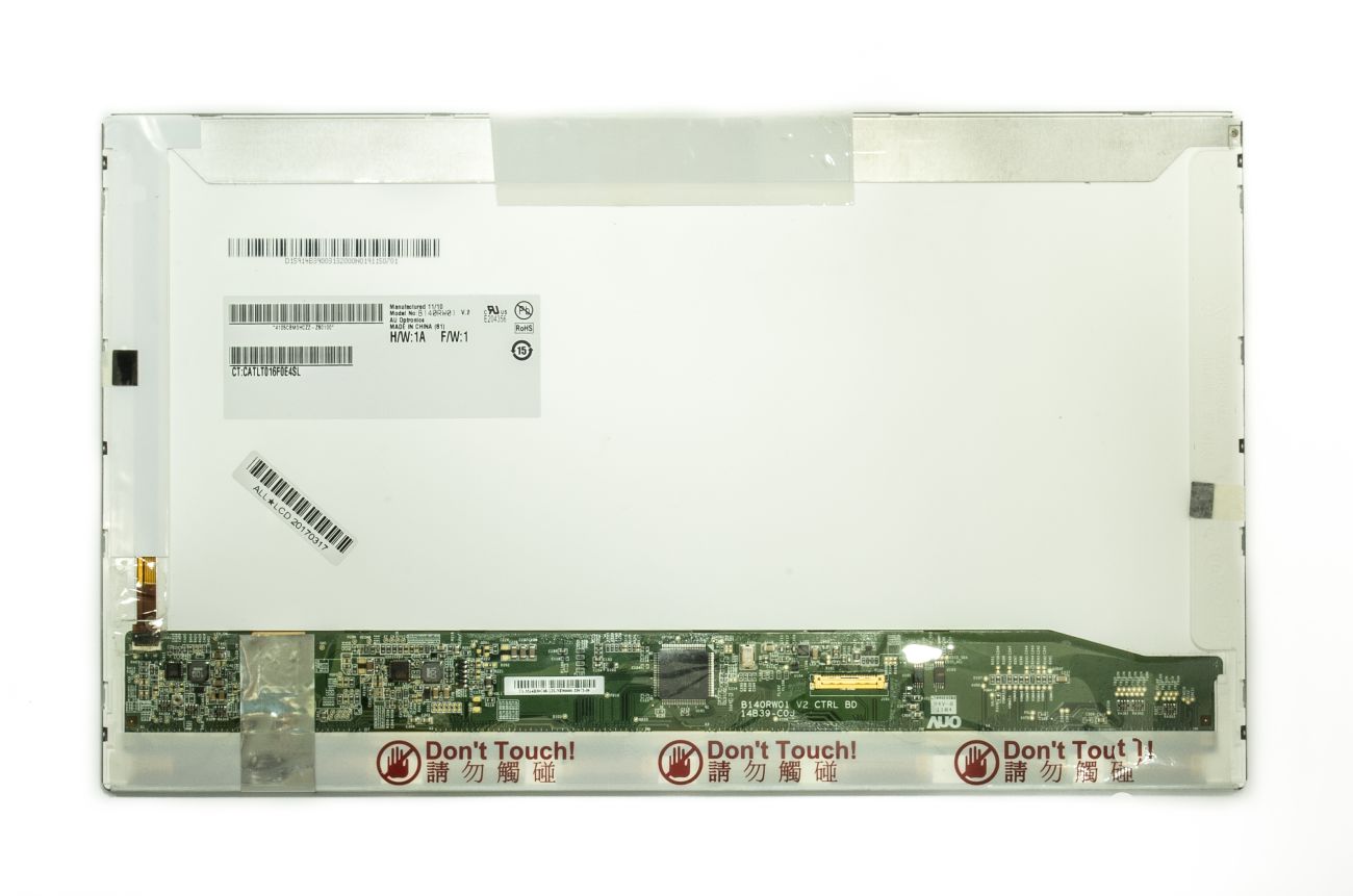 LCD screen 14.0" 1600x900 HD+ LED matte 30pin (right) EDP A+