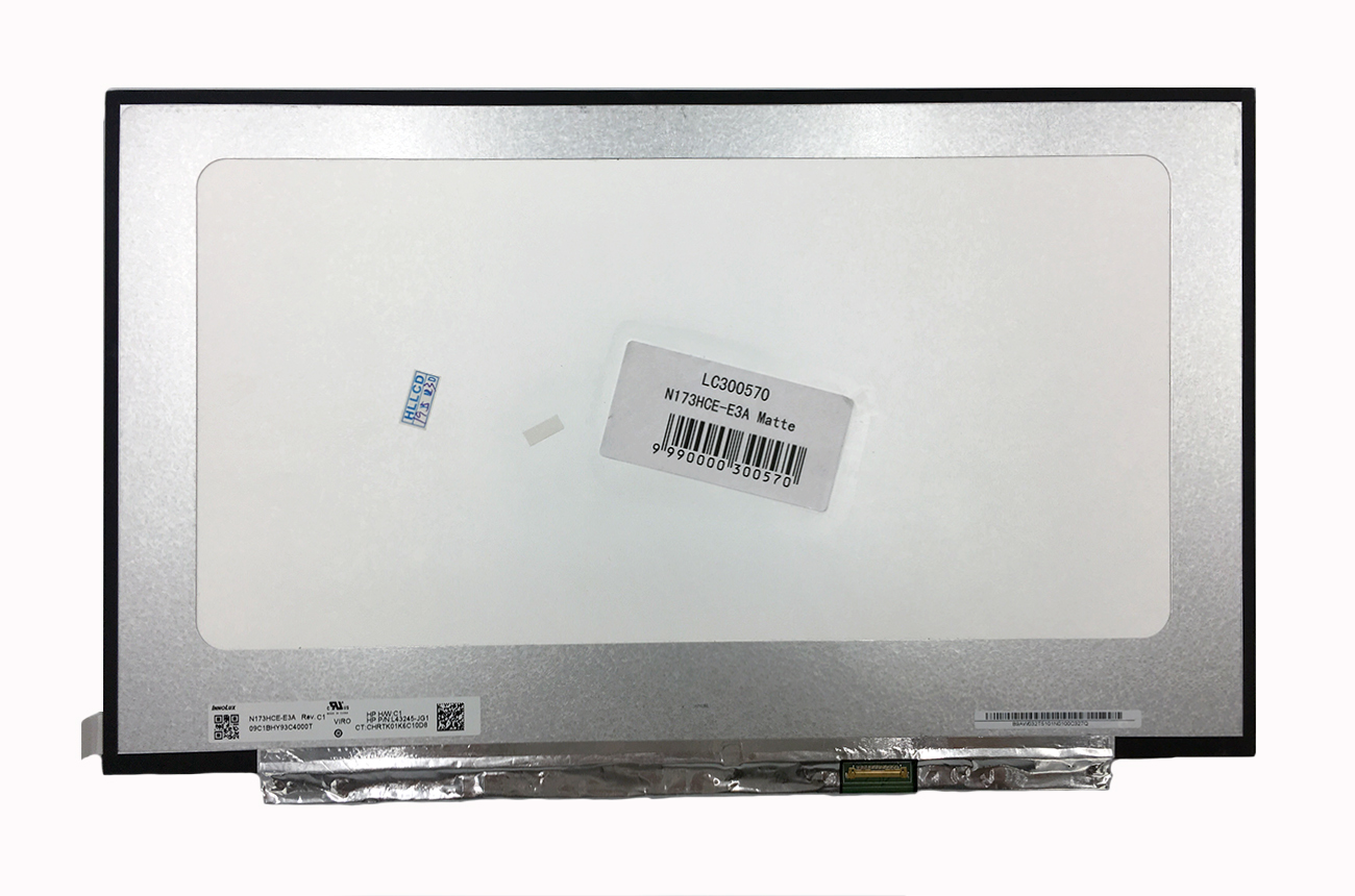 LCD screen 17.3" 1920x1080 Full HD LED IPS SLIM matte 30pin (right) EDP A+