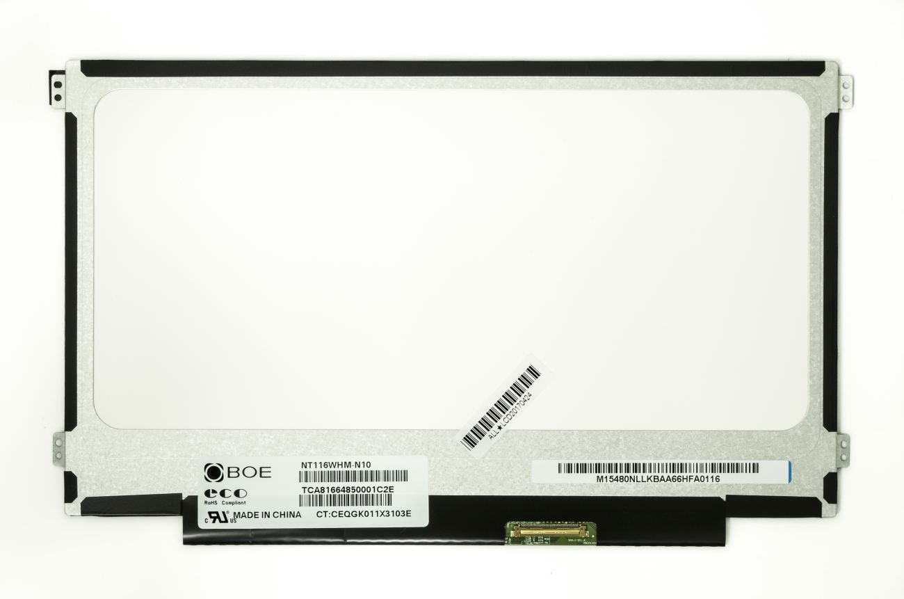 LCD screen 11.6" 1366x768 HD LED SLIM matte 40pin (right) A+