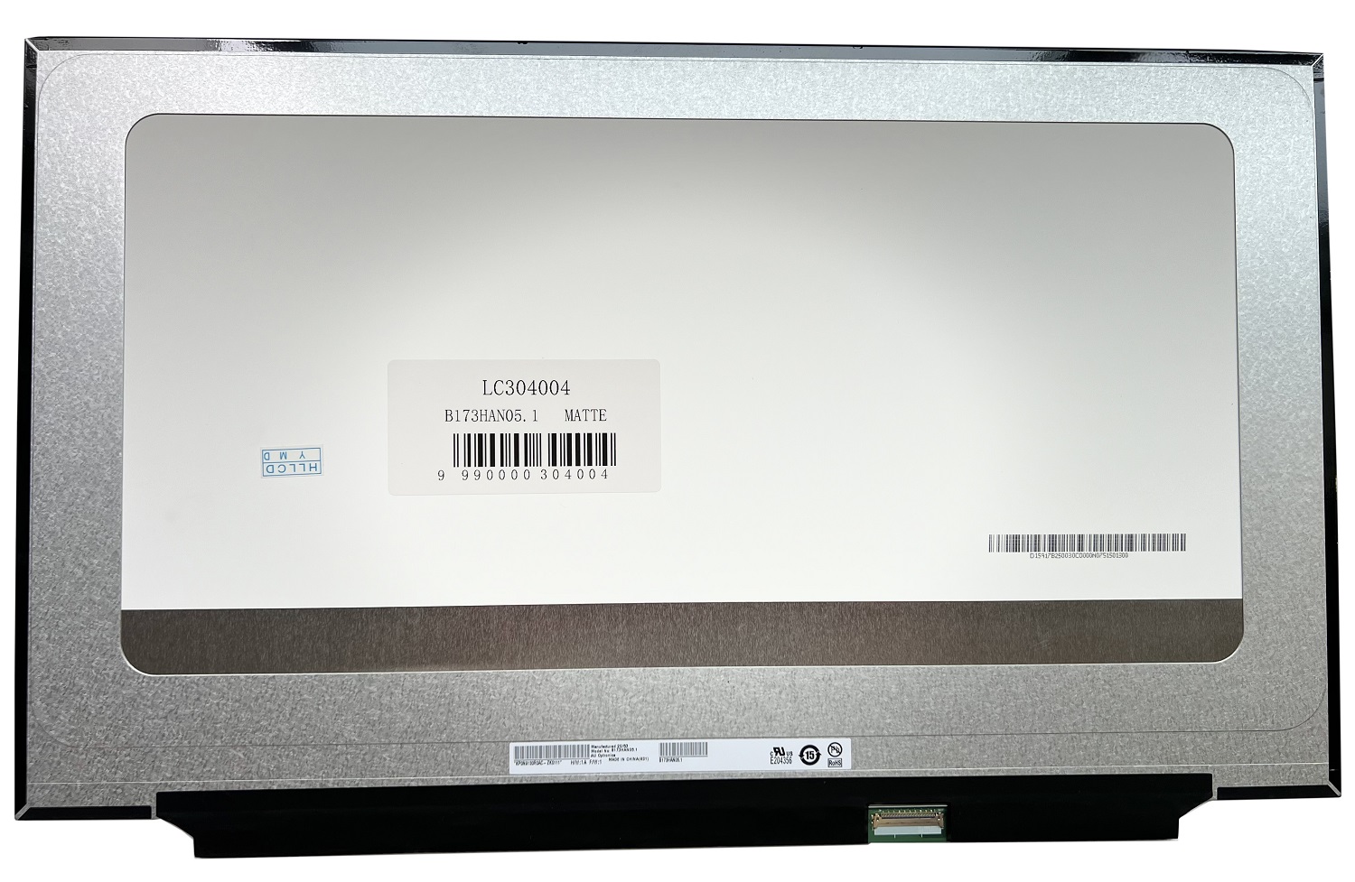 LCD screen 17.3" 1920x1080 FHD LED IPS 300Hz matte 40pin (right) A+
