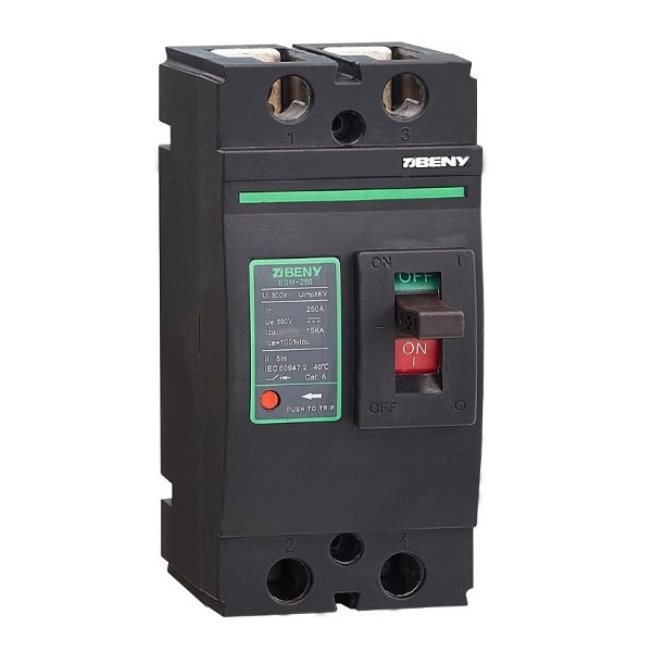 DC автоматический выключатель - 2P, 250A, 500VDC