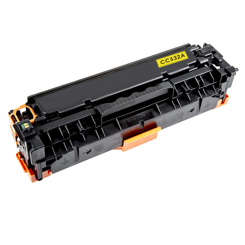 Compatible cartridge HP CC532A, CE412A, CF382A, UNV, Yellow