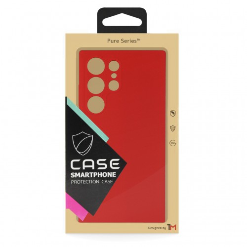 Telefono dėklas TM Pure Silicone skirtas Xiaomi 13 Pro / raudonas / (Blister)