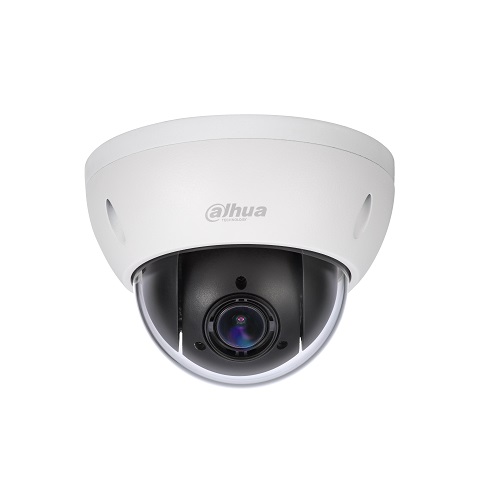 Mini 2 megapikselių HD Network PTZ kupolinė kamera, x4 priartinimu SD22204GC-LB