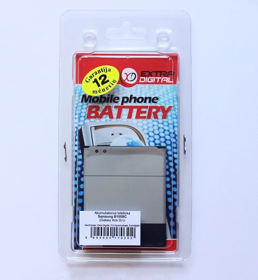 Telefono baterija Samsung GT-S7275R (Galaxy Ace 3 LTE, B105BE)