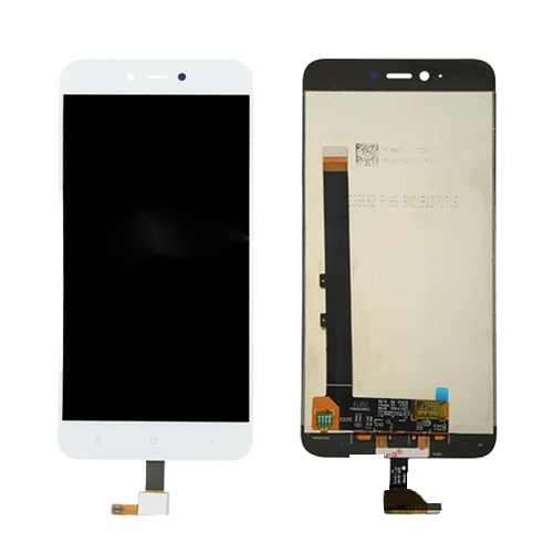 Telefono LCD ekranas su lietimo stiklu Xiaomi Redmi Note 5A, baltas