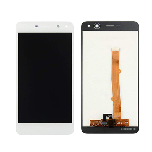 Telefono LCD ekranas su lietimo stiklu Huawei Y6 2017 (Nova Young) / Y5 2017 (Y5 III), baltas